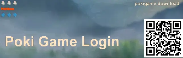 Poki Game login screen guide image